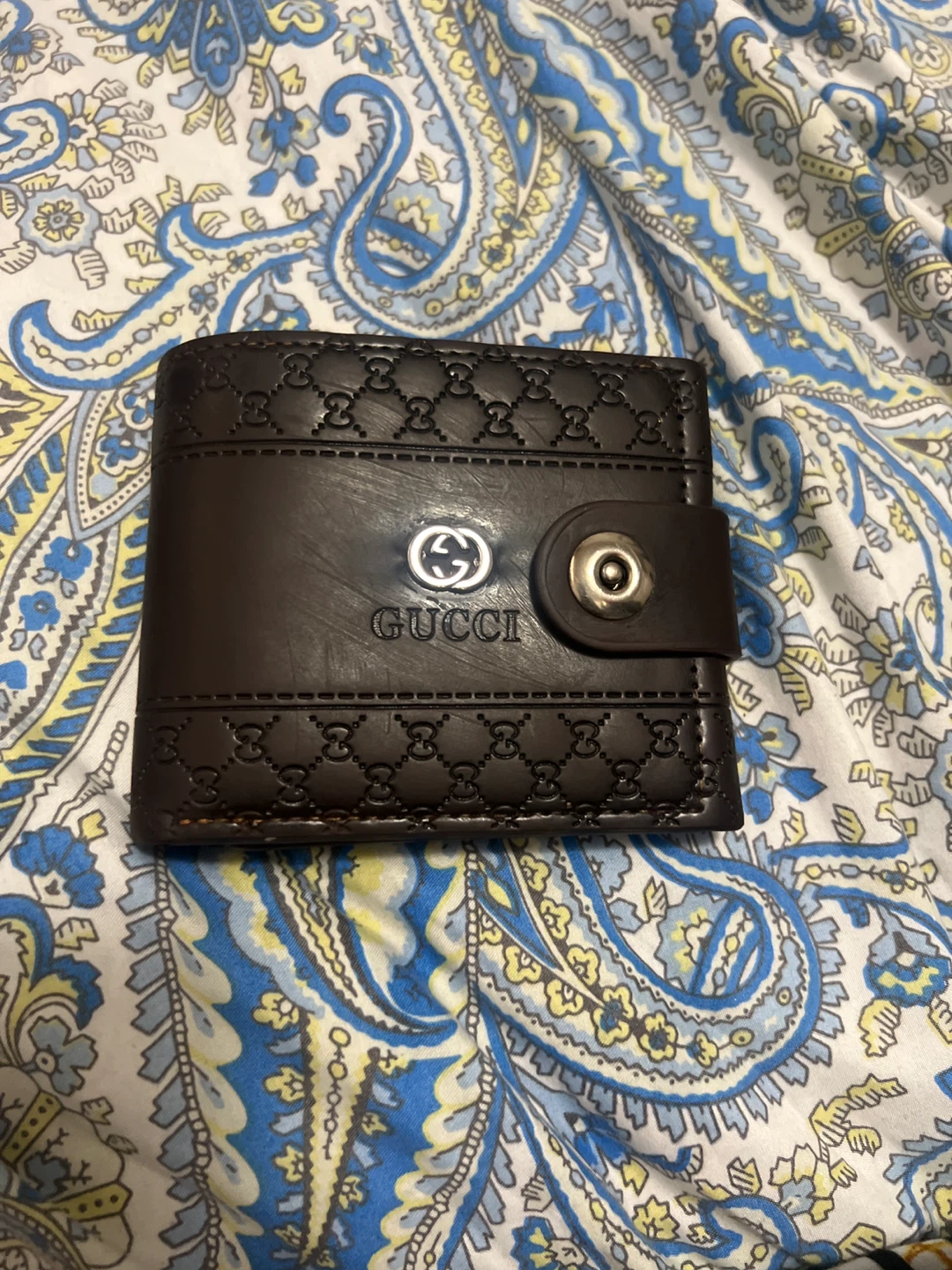 Gucci Brown Bi-Fold Wallet