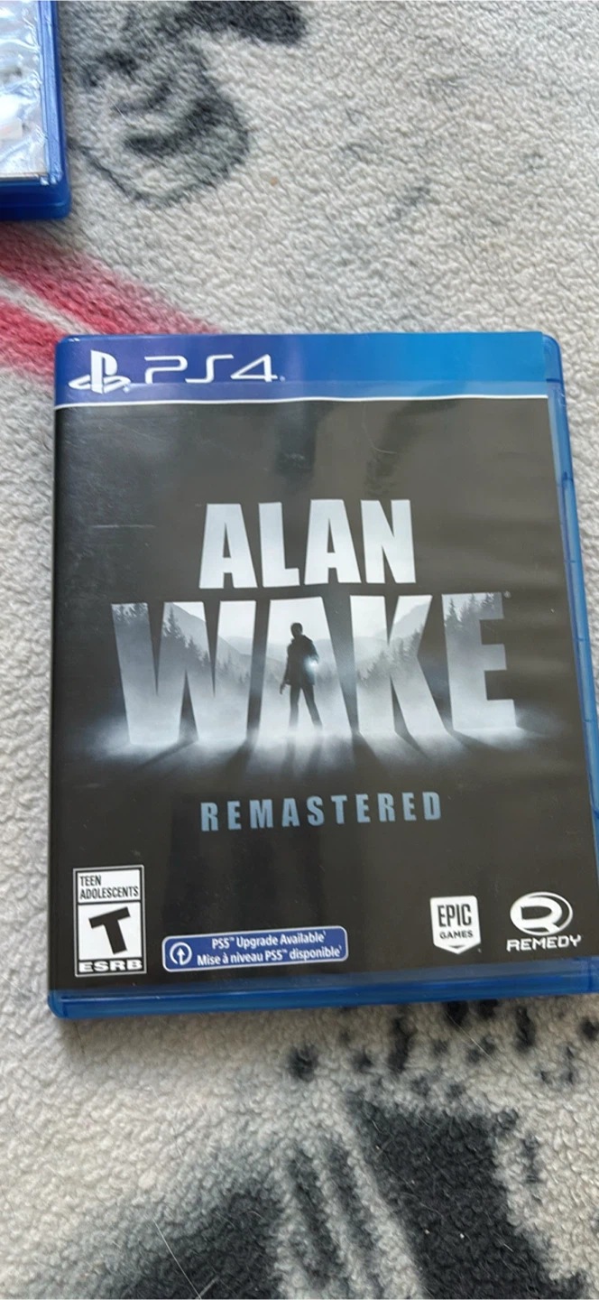 Alan Wake Remastered PS4 Game