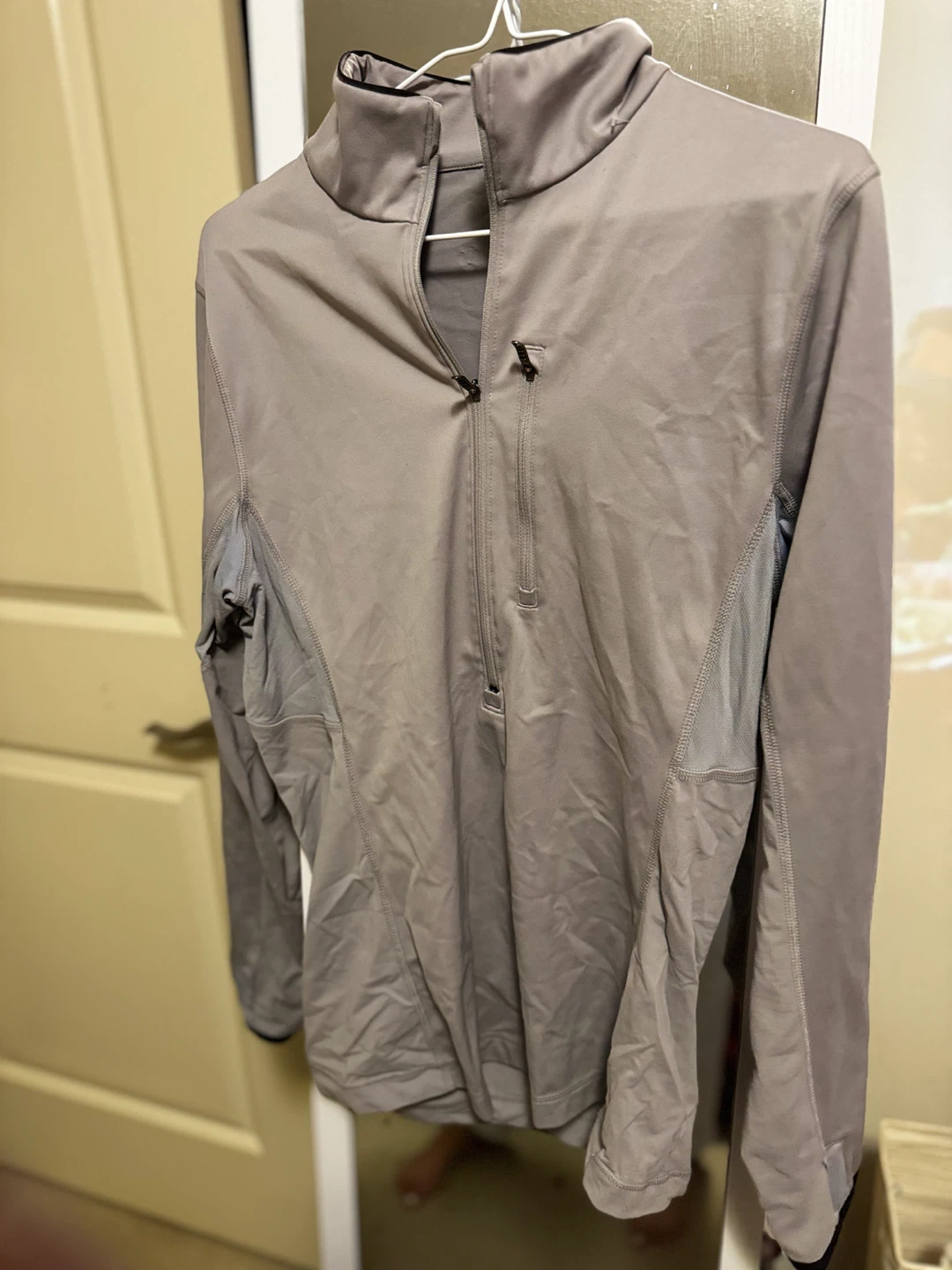 Lululemon Grey Quarter Zip Pullover