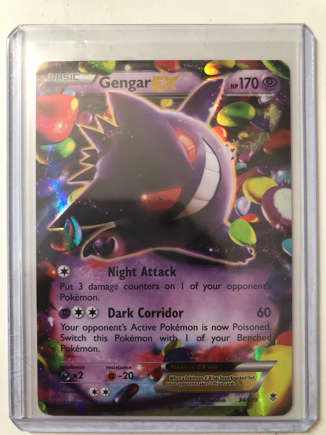 Gengar Ex Phantom Forces Ultra Rare