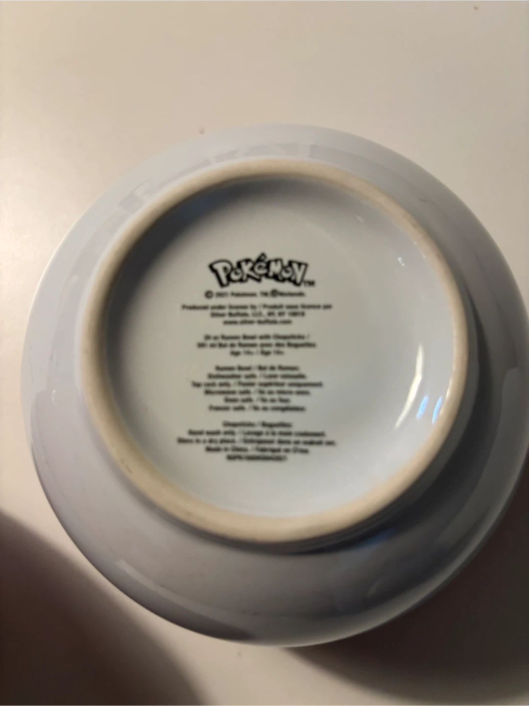 Pokemon noodle bowl set of 2 - photo 3