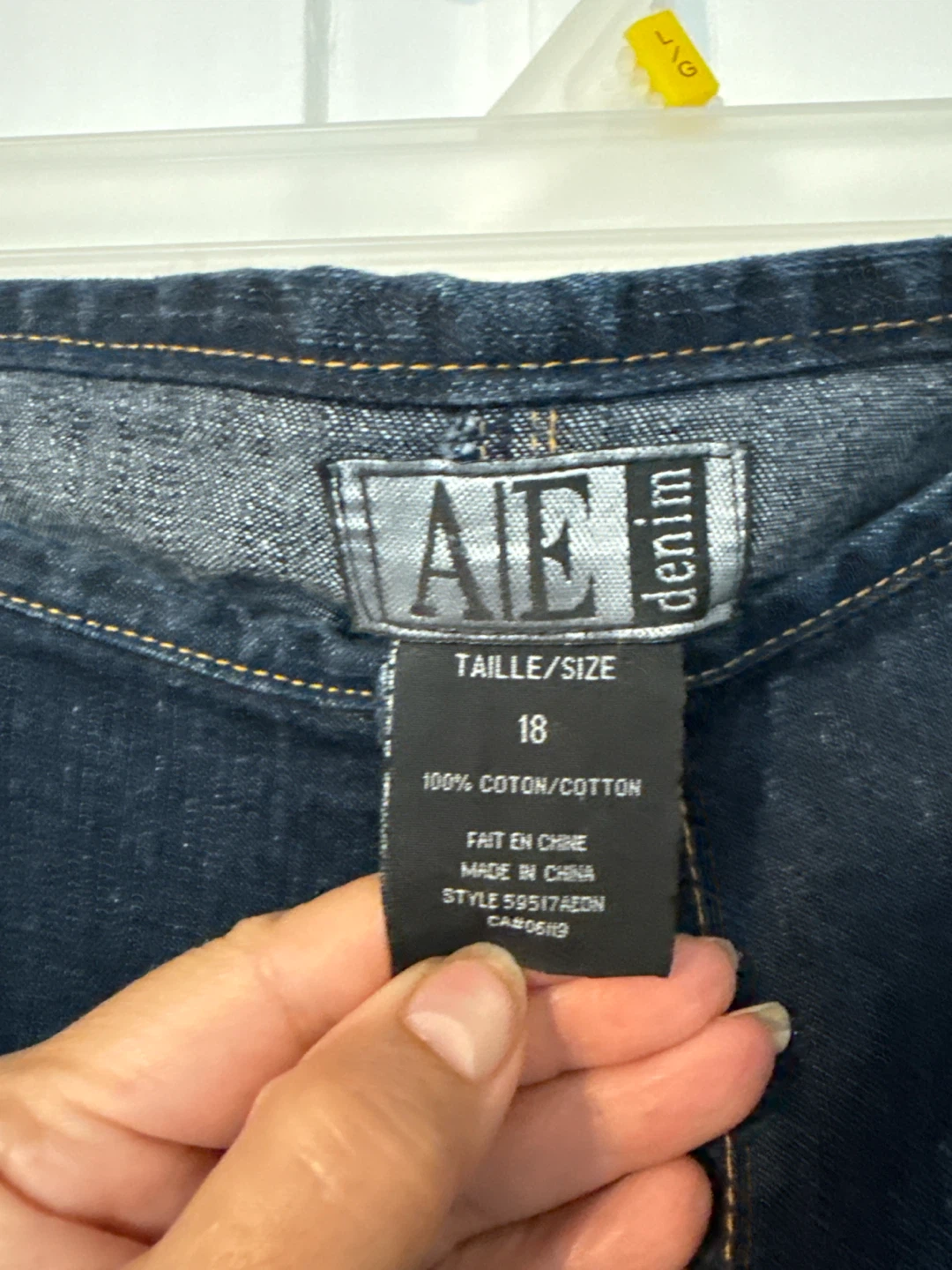 AE Denim Skirt Size 18 - photo 3