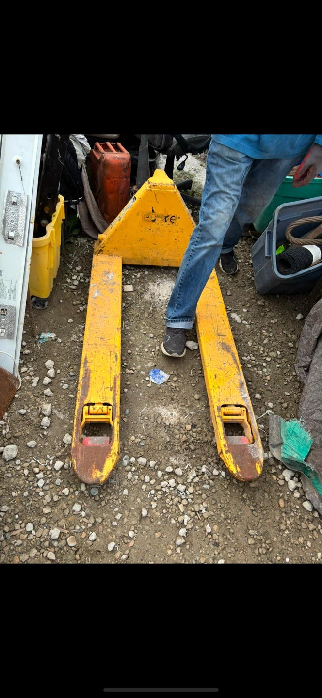 Industrial Yellow Pallet Jack