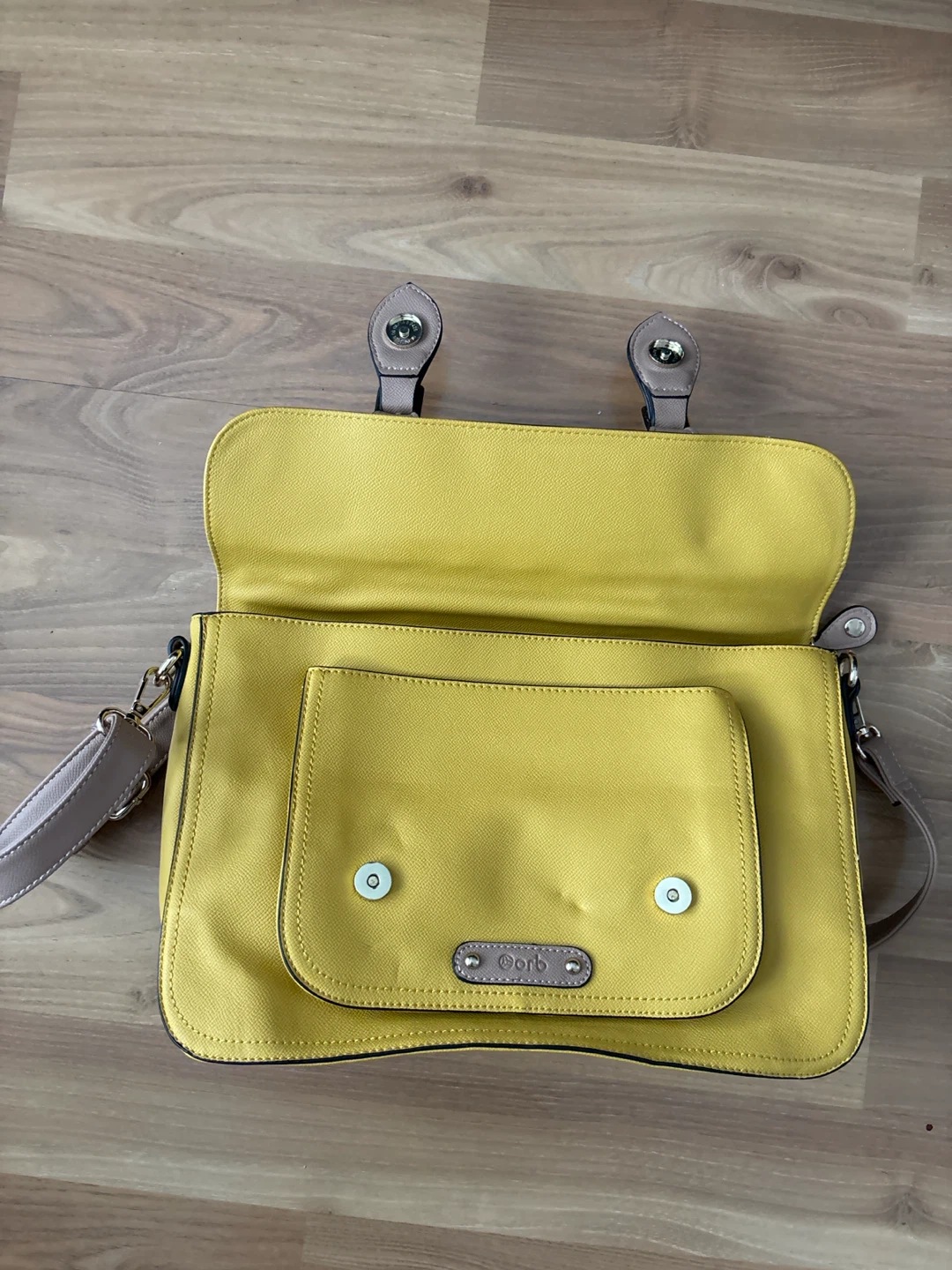 ORB Yellow Satchel Bag - photo 2