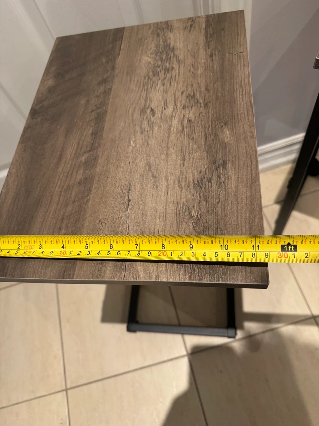 Set of 2 C-Shaped Side Tables - photo 5