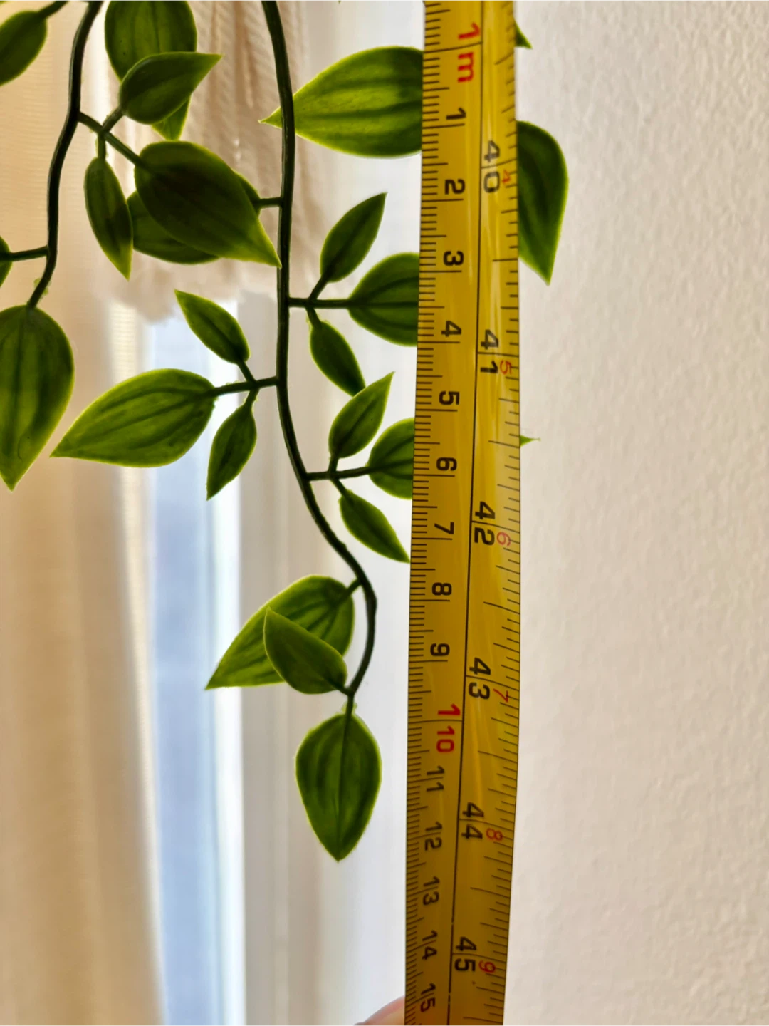 MOVING - Faux Plant in Hanging Plant Macrame Plant Holder - photo 4