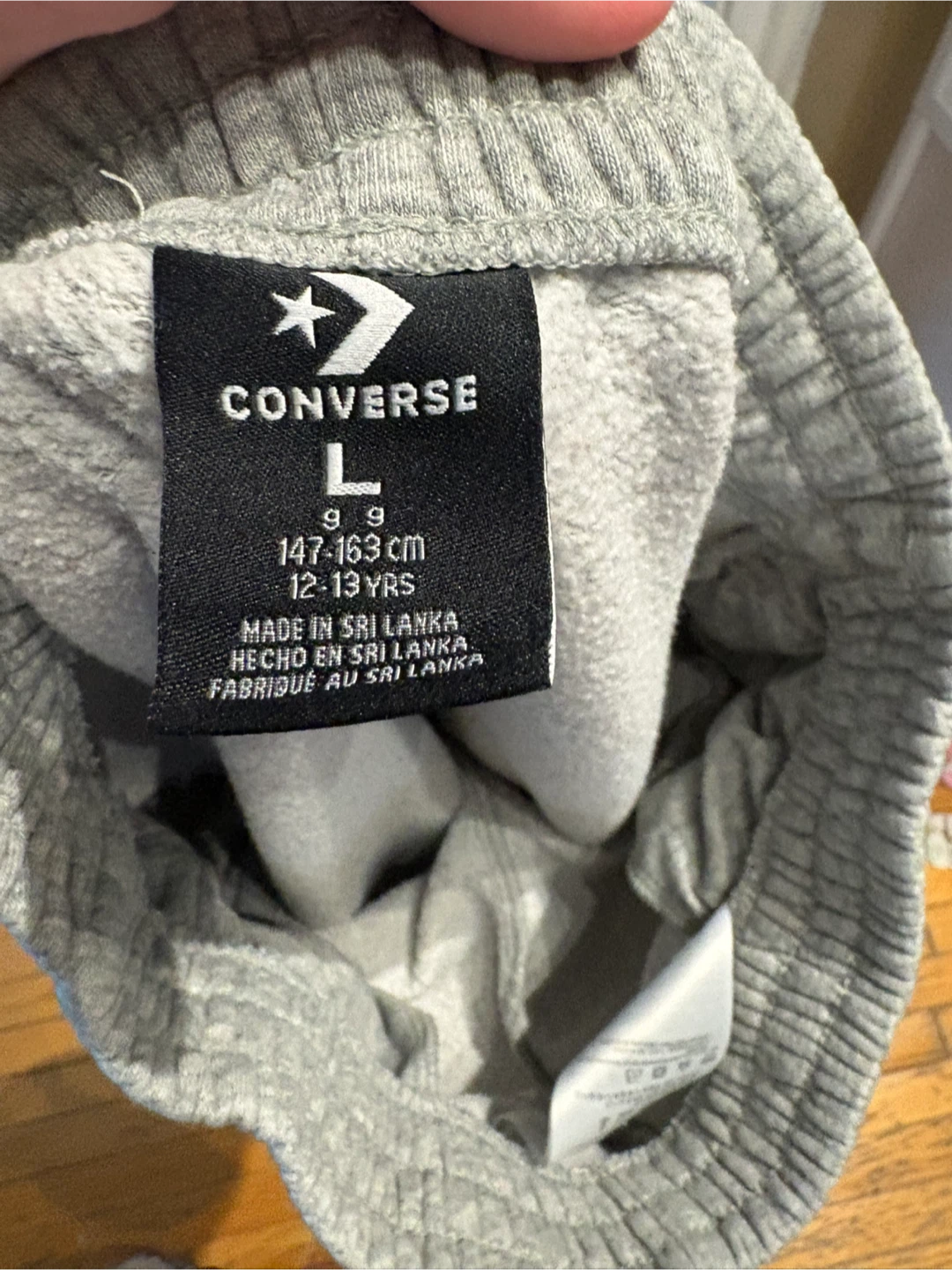 Converse Kids Grey Cargo sweatpants Size L - photo 2