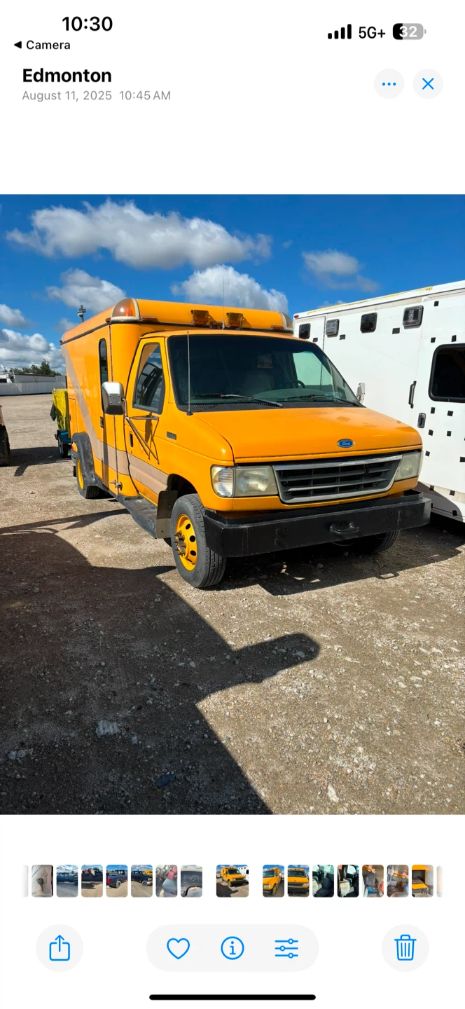 Ford E-Series Security Transport Truck