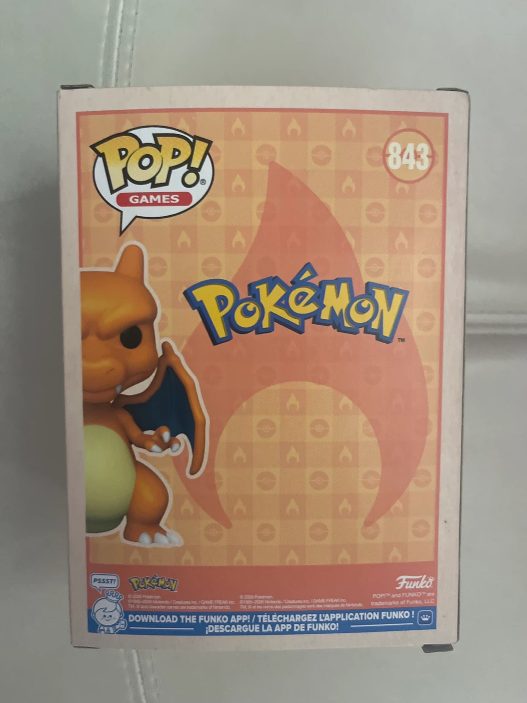 Funko Pop! Games Pokémon Charizard Figure #843 - photo 2