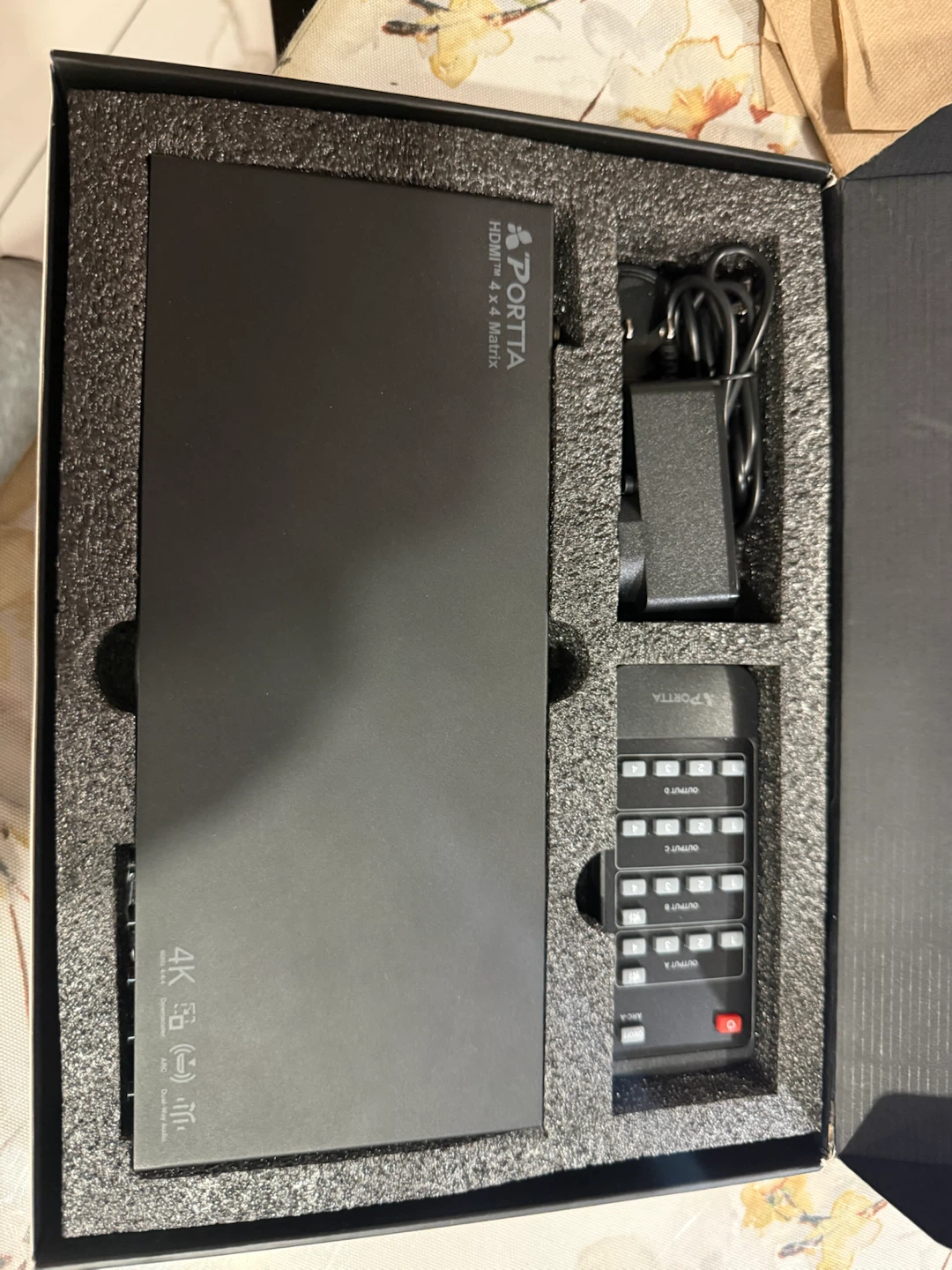 Portta 4x4 HDMI Matrix 4K 60Hz Switcher - photo 2