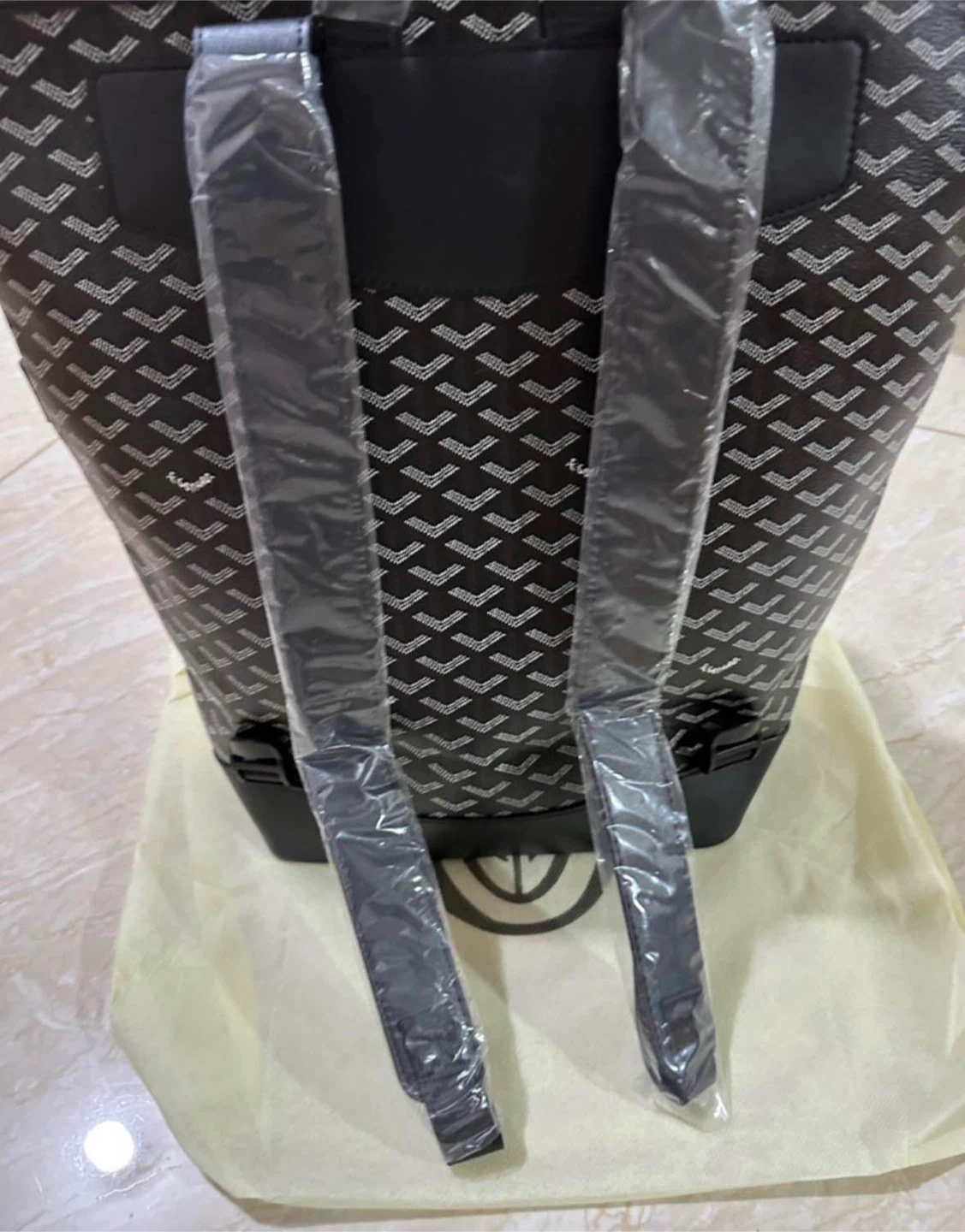 Goyard Black and White Patterned  Bag - photo 2