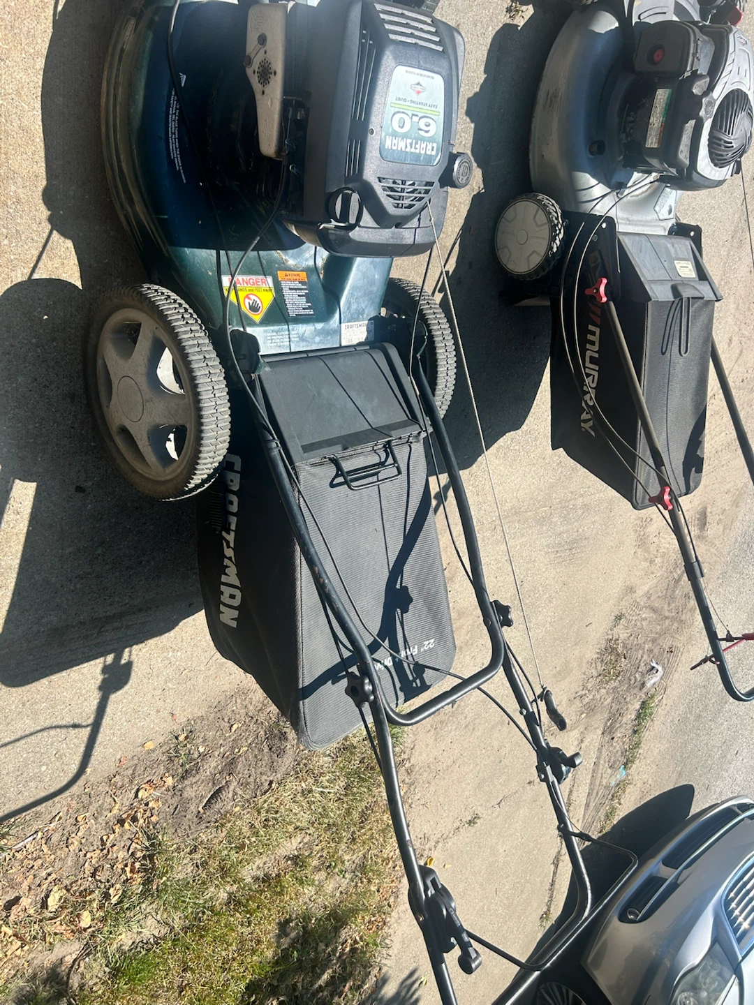 Craftsman 6.0 HP Push Mower - photo 2