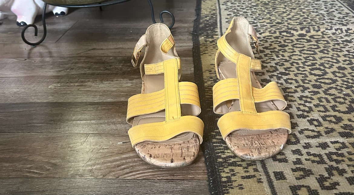 Naturalized Yellow Sandals