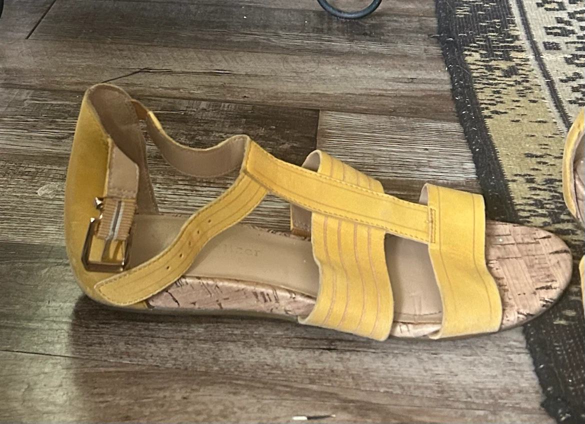 Naturalized Yellow Sandals - photo 2