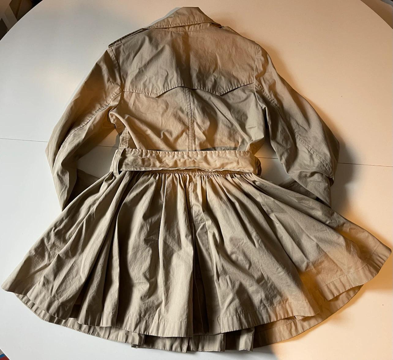Ralph Lauren Girls’s Trench Coat Size 10 - photo 4