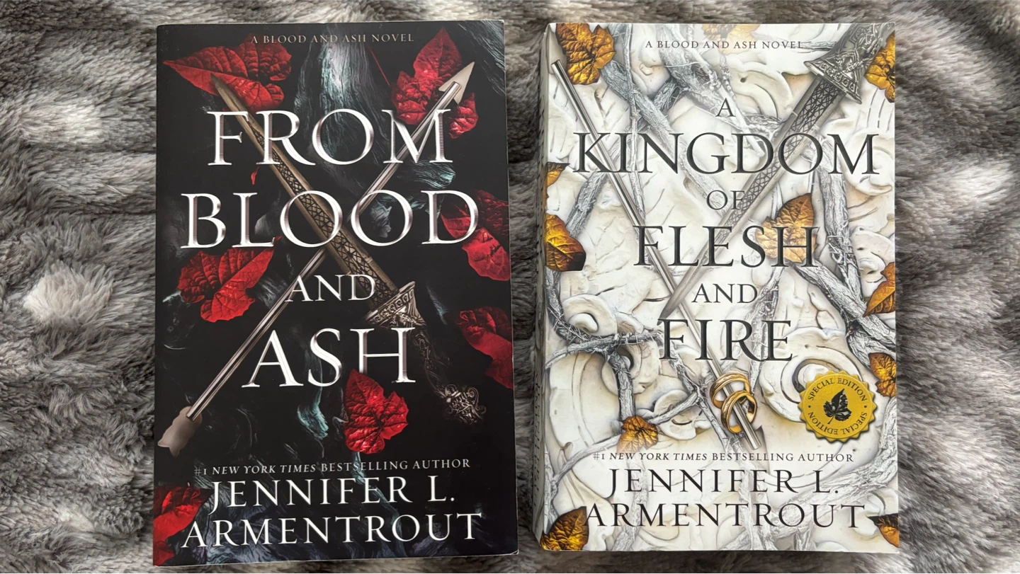 From blood and ash series 1&2 Jennifer armentrout
