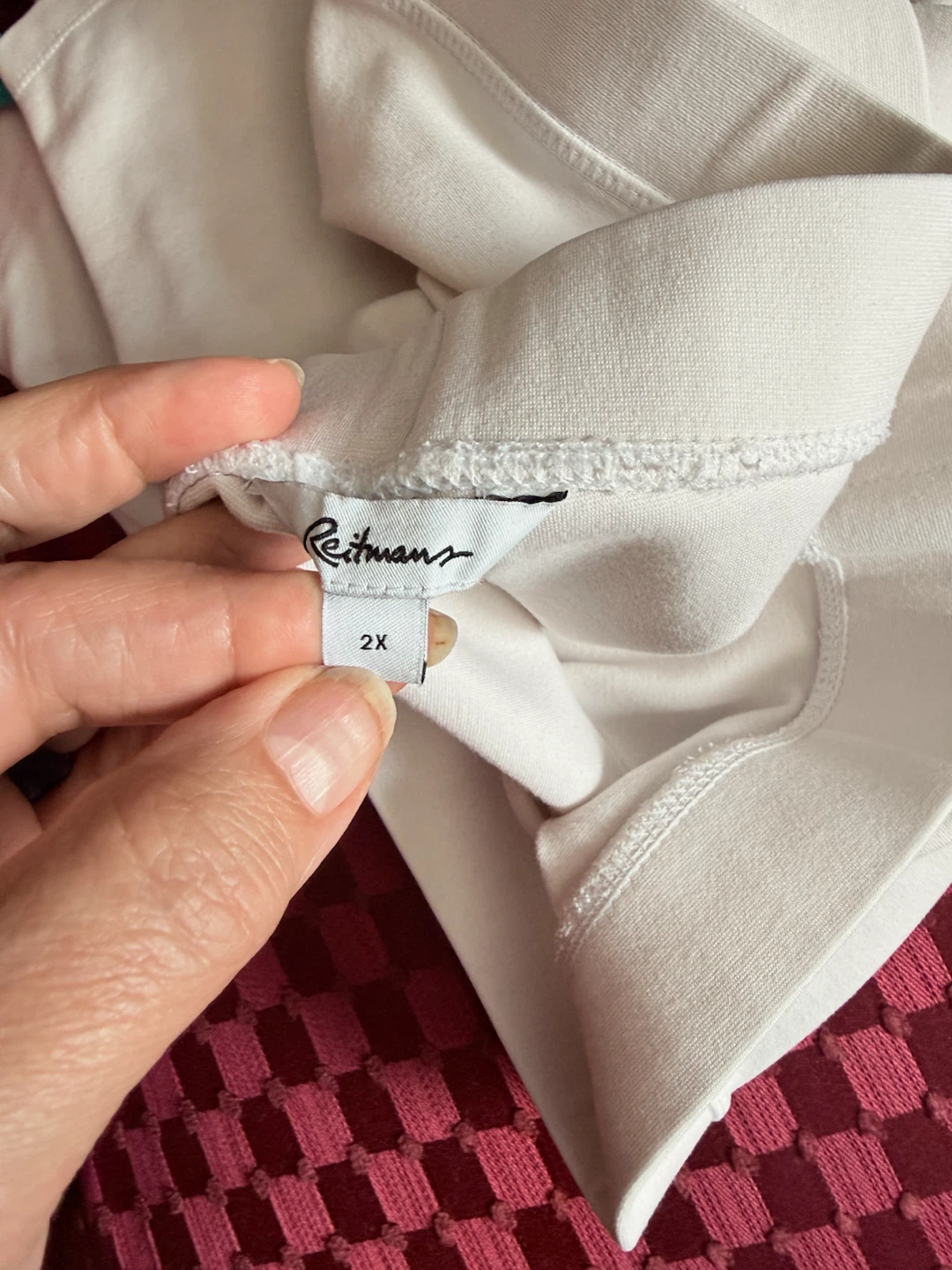 Reitmans White soft capris/Size 2X - photo 4