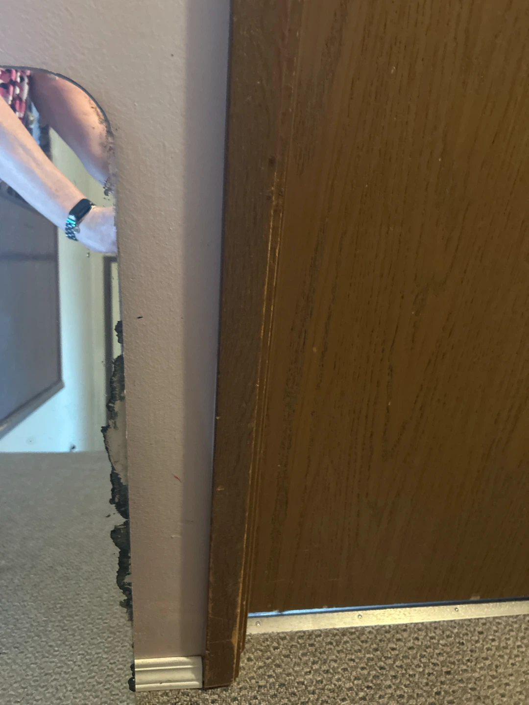 Large Frameless Wall Mirror - photo 2