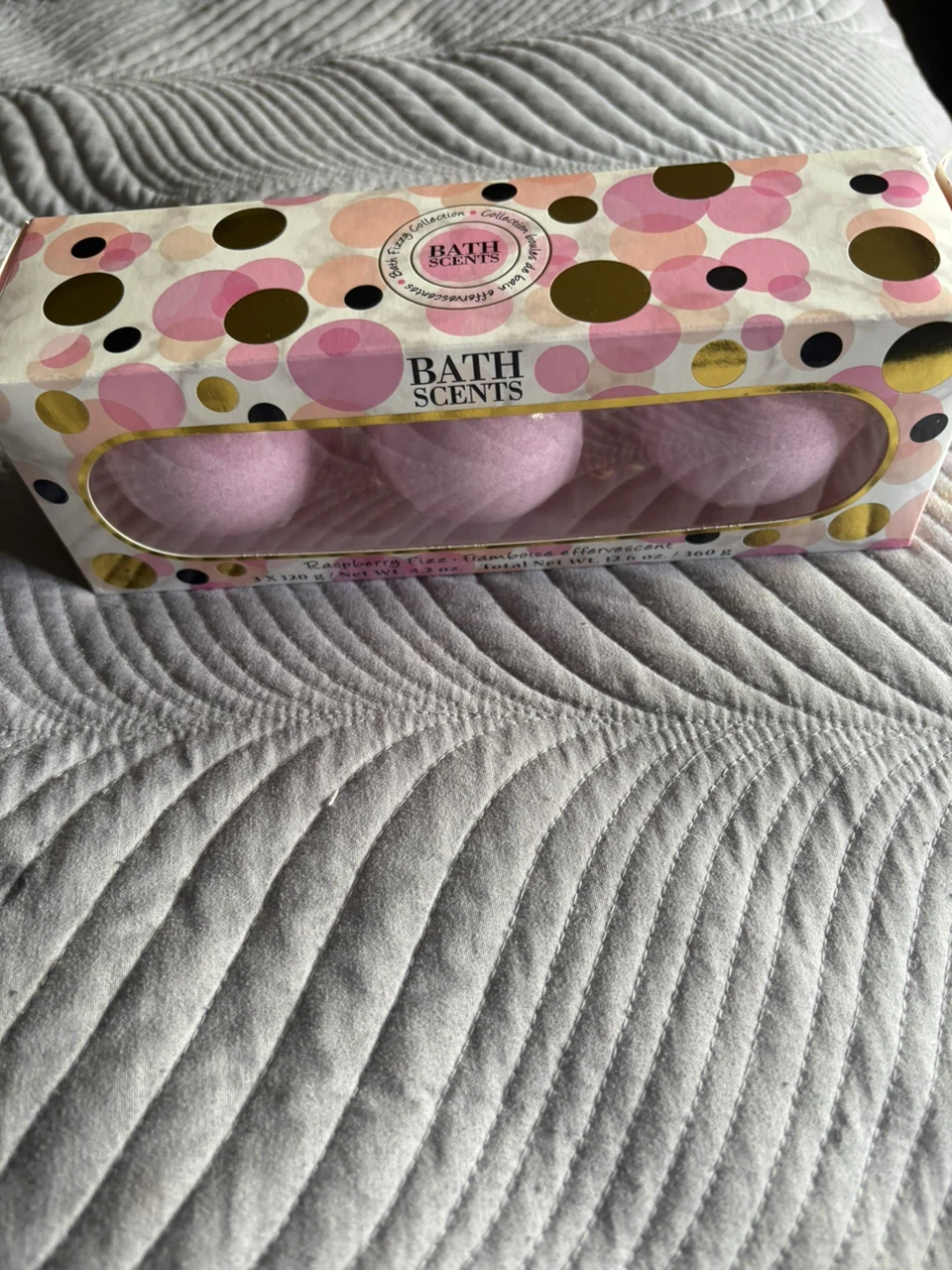 Bath Scents Raspberry Fizz Bath Bombs (3-Pack) - photo 2