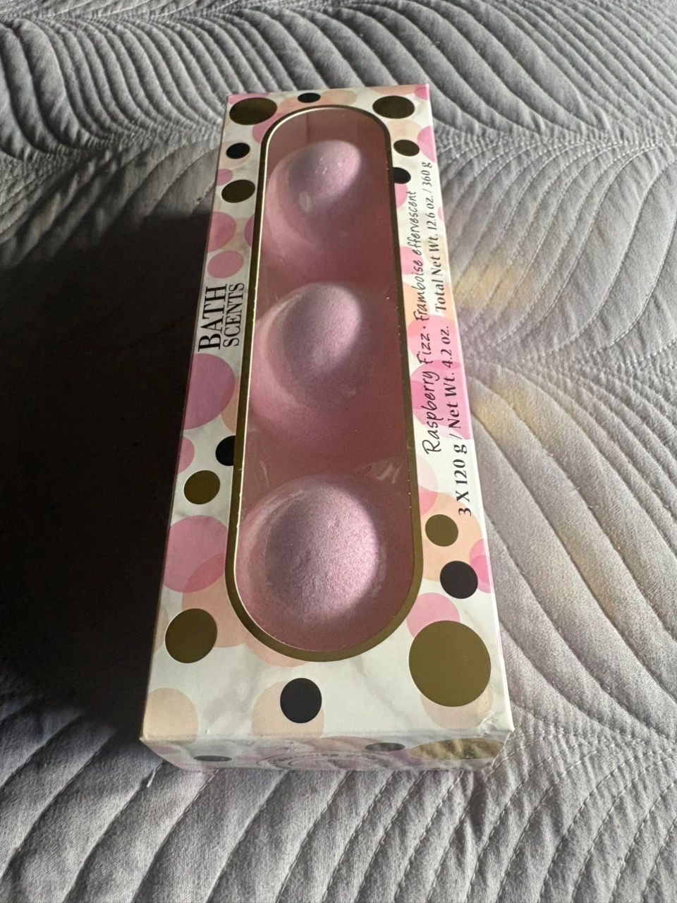 Bath Scents Raspberry Fizz Bath Bombs (3-Pack) - photo 3