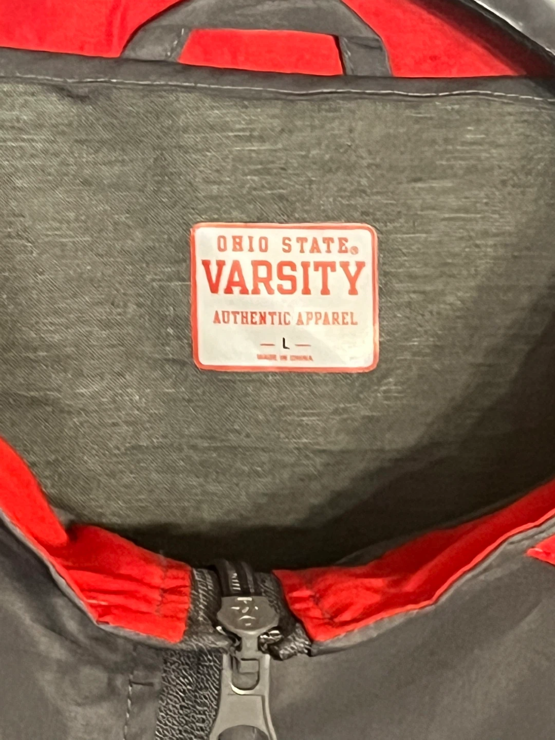 Ohio State Buckeyes Varsity Pullover Jacket Men’s Large - photo 3