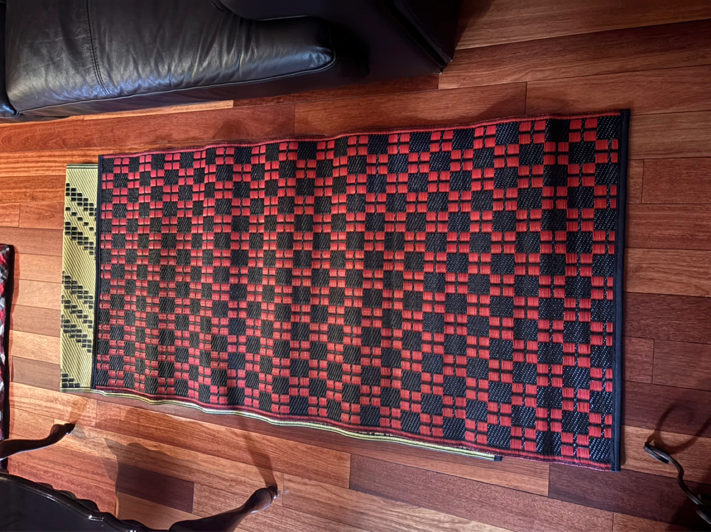 Set of Two Reversible Woven Mats - photo 4