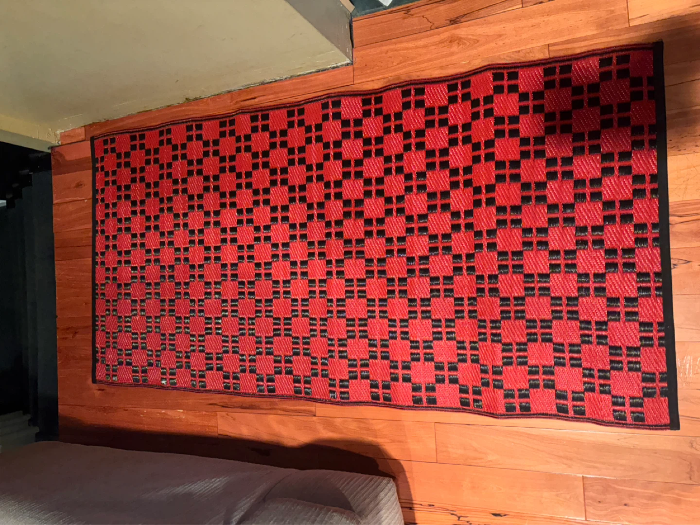 Set of Two Reversible Woven Mats - photo 2