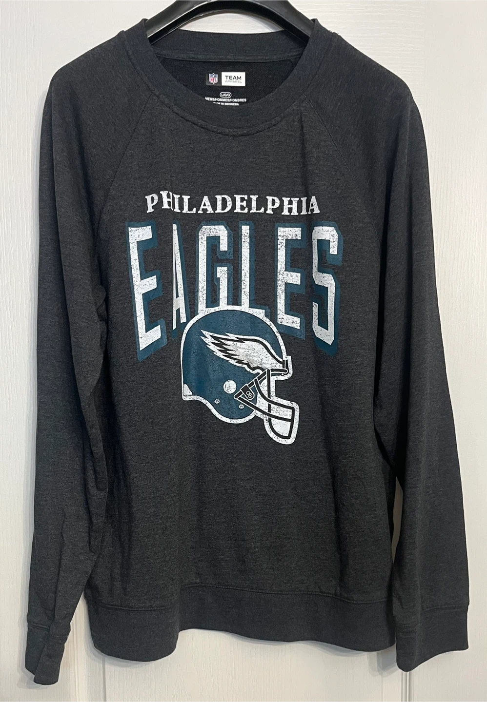 Philadelphia Eagles NFL Team Apparel Crewneck Sweatshirt