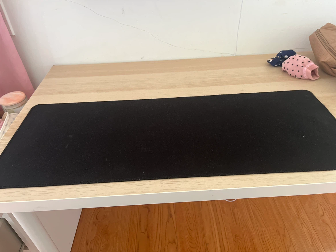 Black Desk Mouse Pad