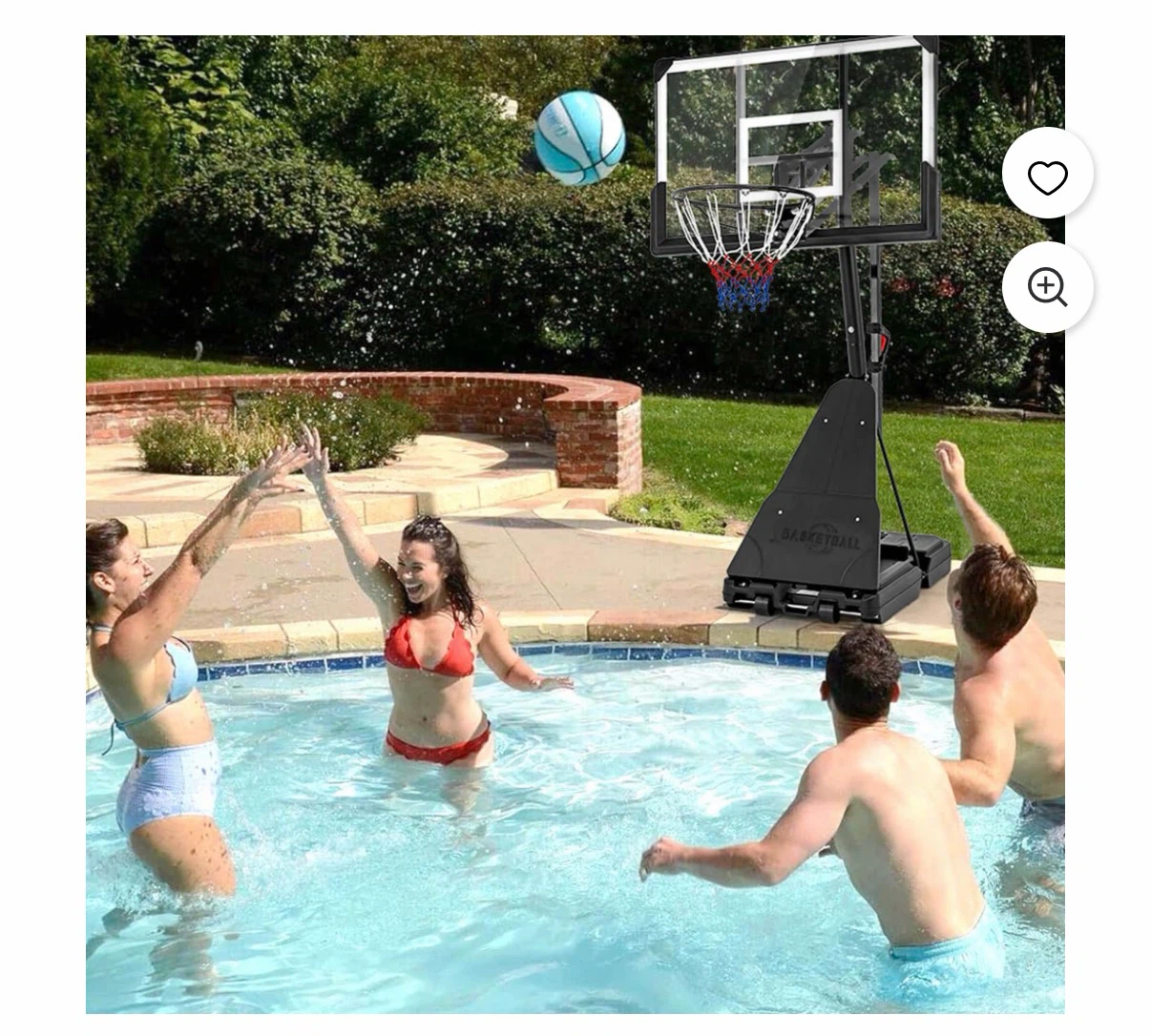 New! Adjustable Basketball System - photo 3