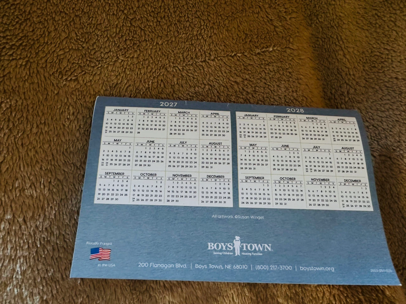 Boys Town 2027 Pocket Planner and Calendar - photo 5