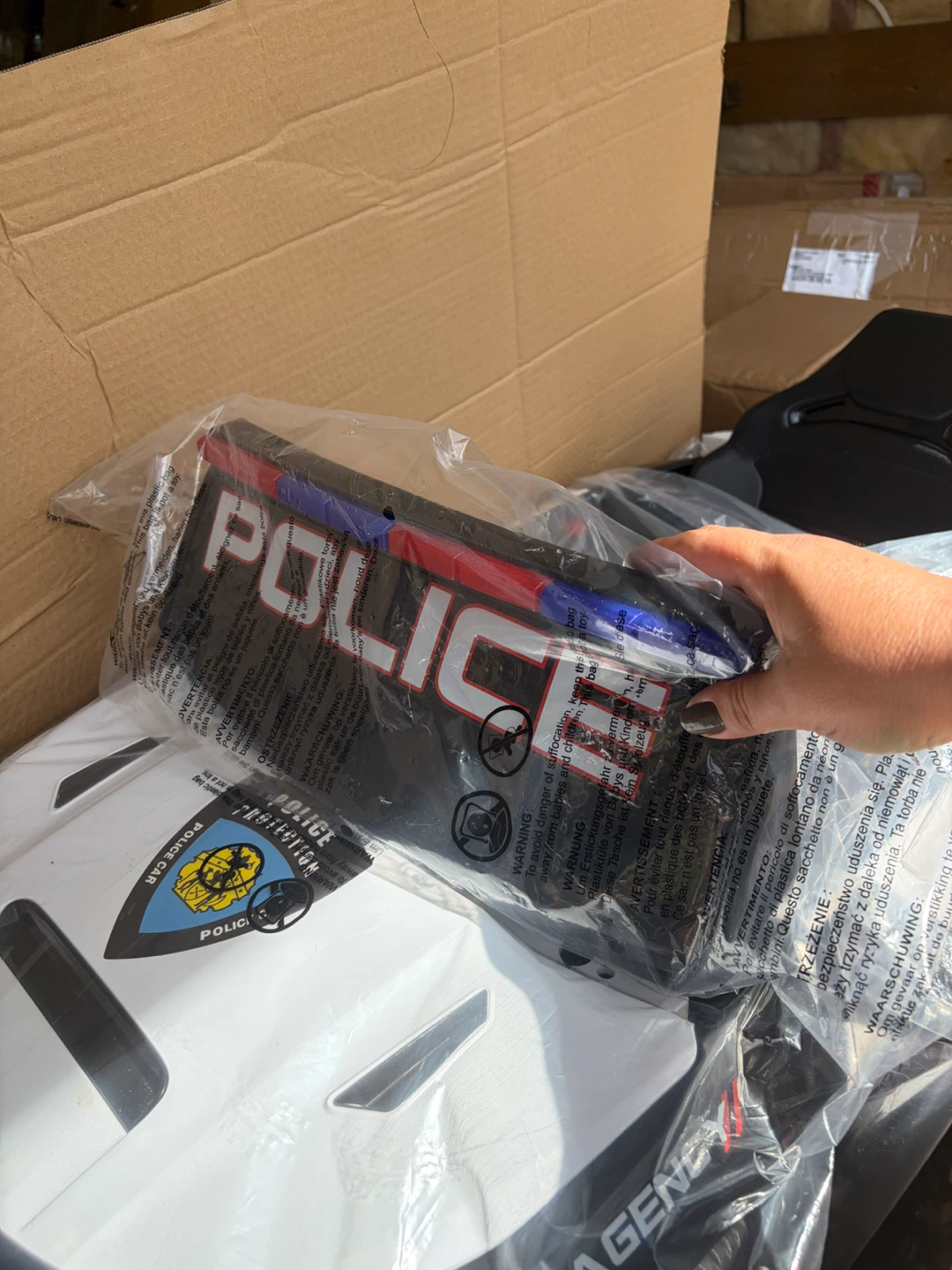 New! Kids Police Ride-on Car Toy - photo 2