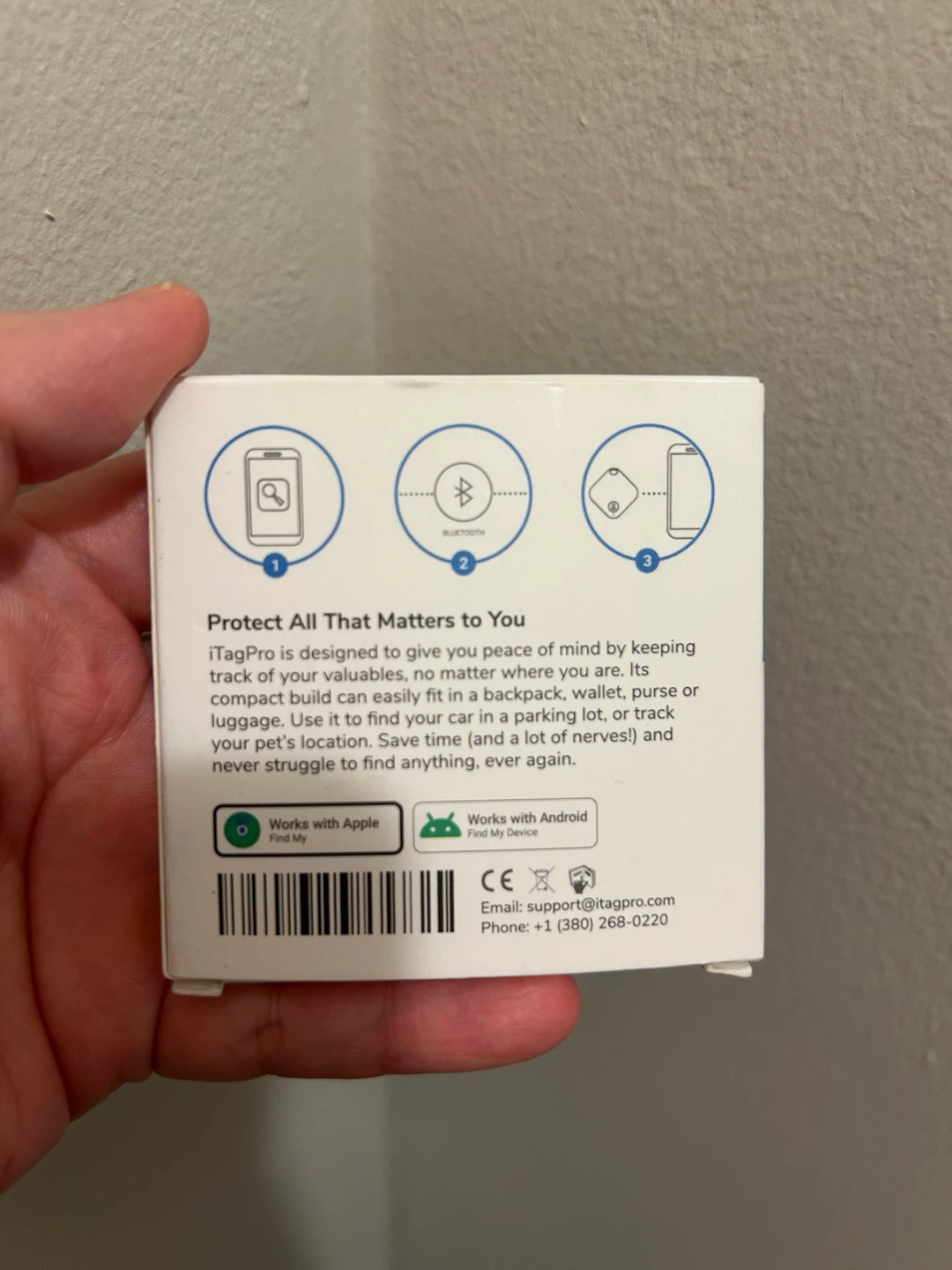 Brand New iTagPro Smart Tag – Works with Apple Find My & Android - photo 2