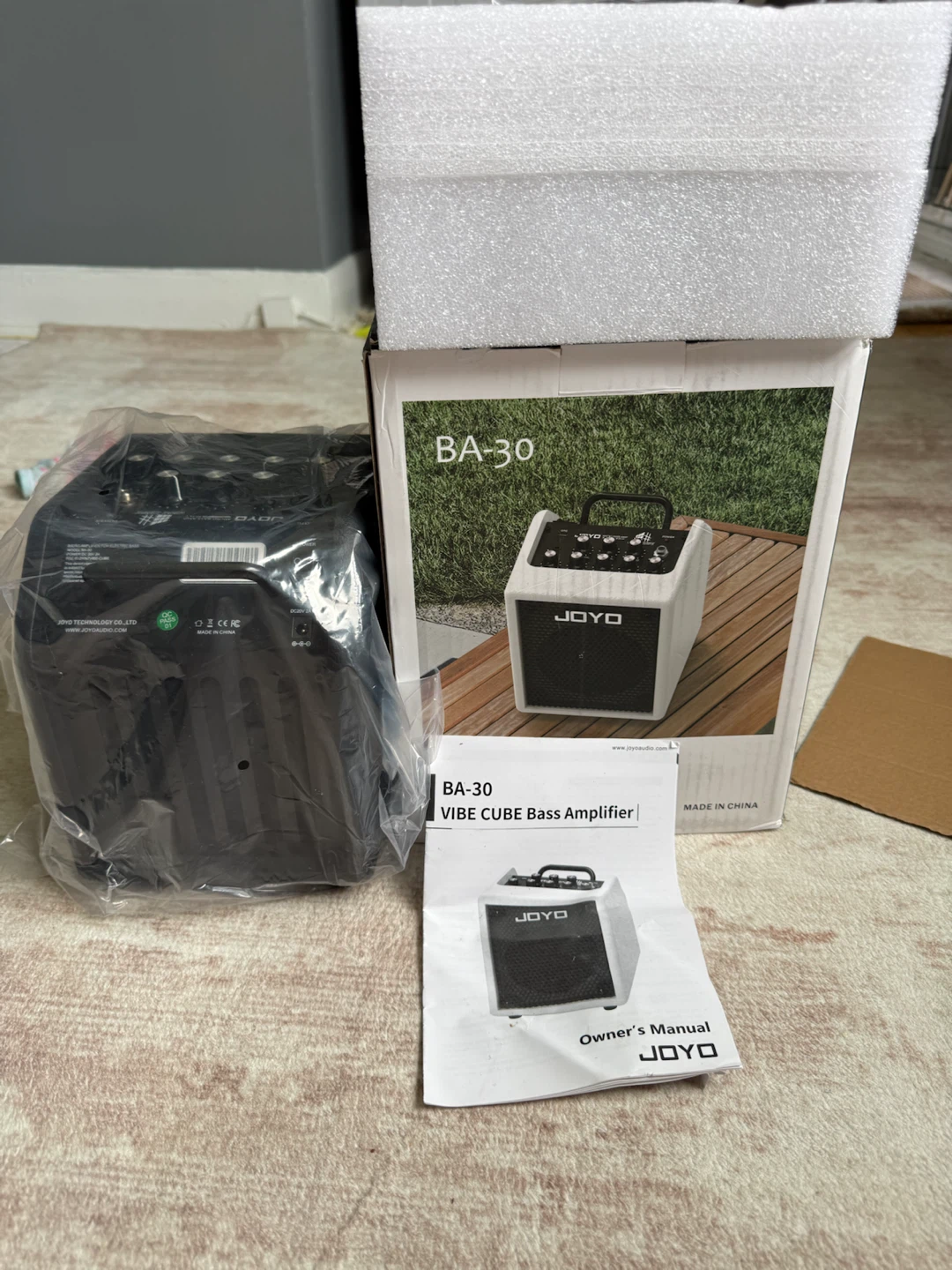 JOYO BA-30 Vibe Cube Bass Amplifier - photo 2