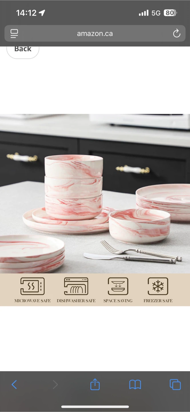 Pink Dish Set - photo 3