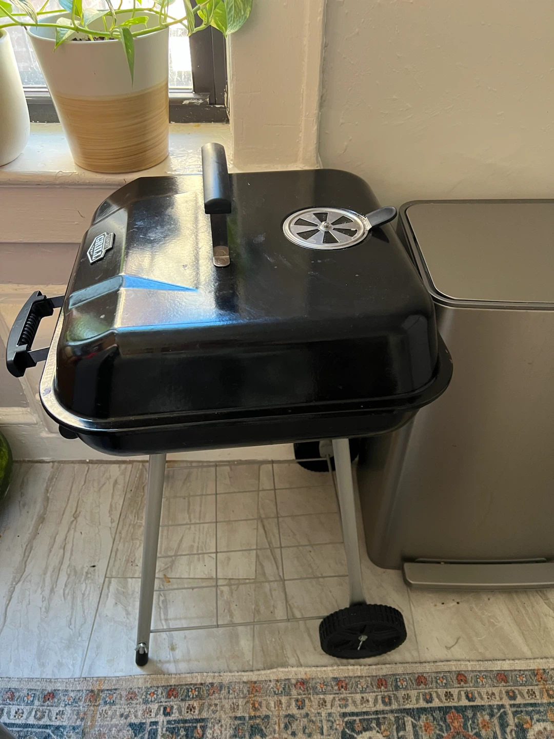 Outdoor Charcoal Grill – Used Once
