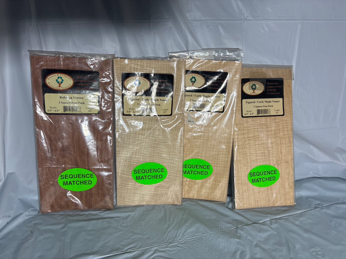Sauers & Company Veneers - 3 Square Foot Packs
