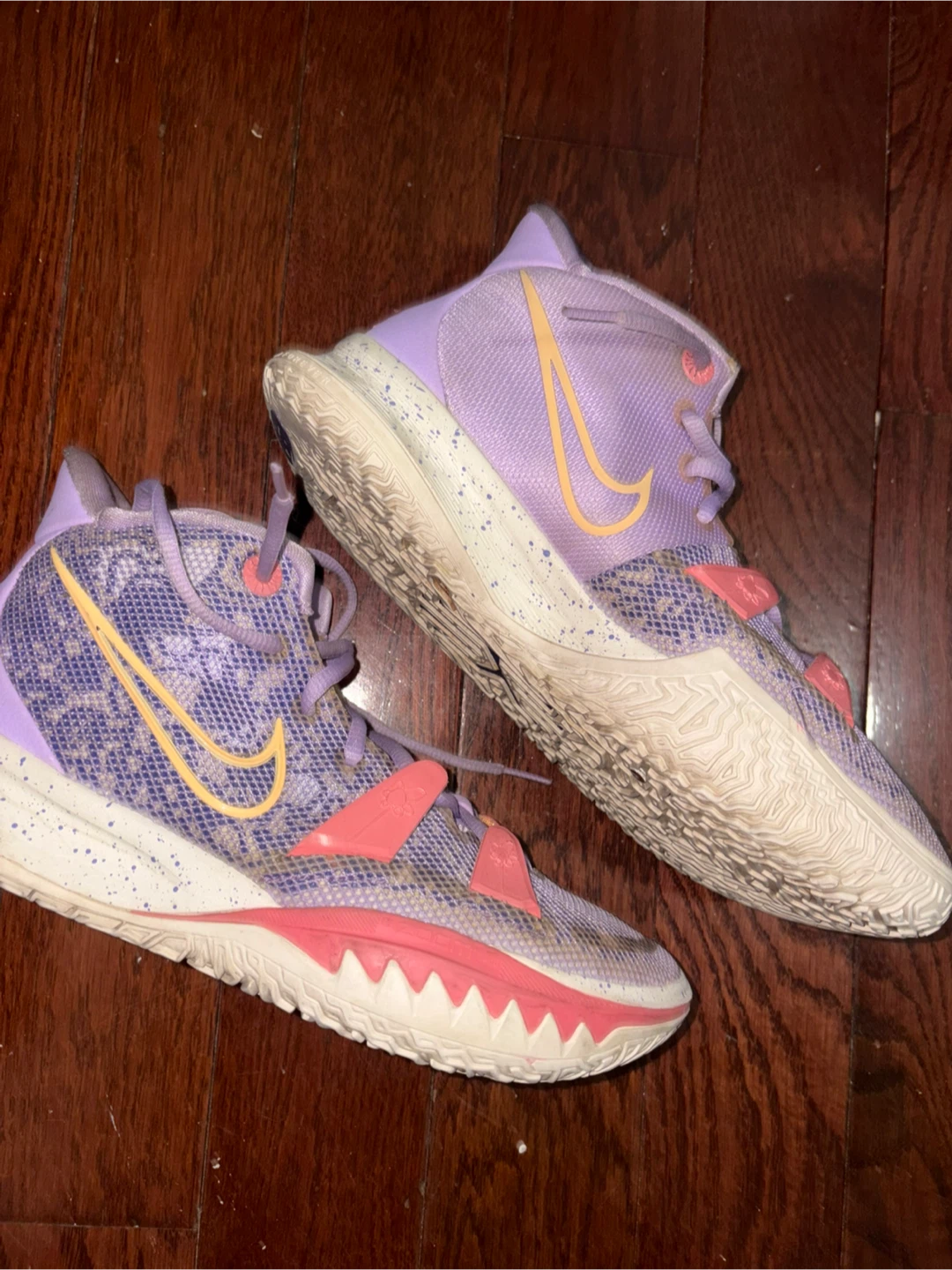 Nike Kyrie 7 "Sisterhood" Purple Pink Youth Shoes - photo 3