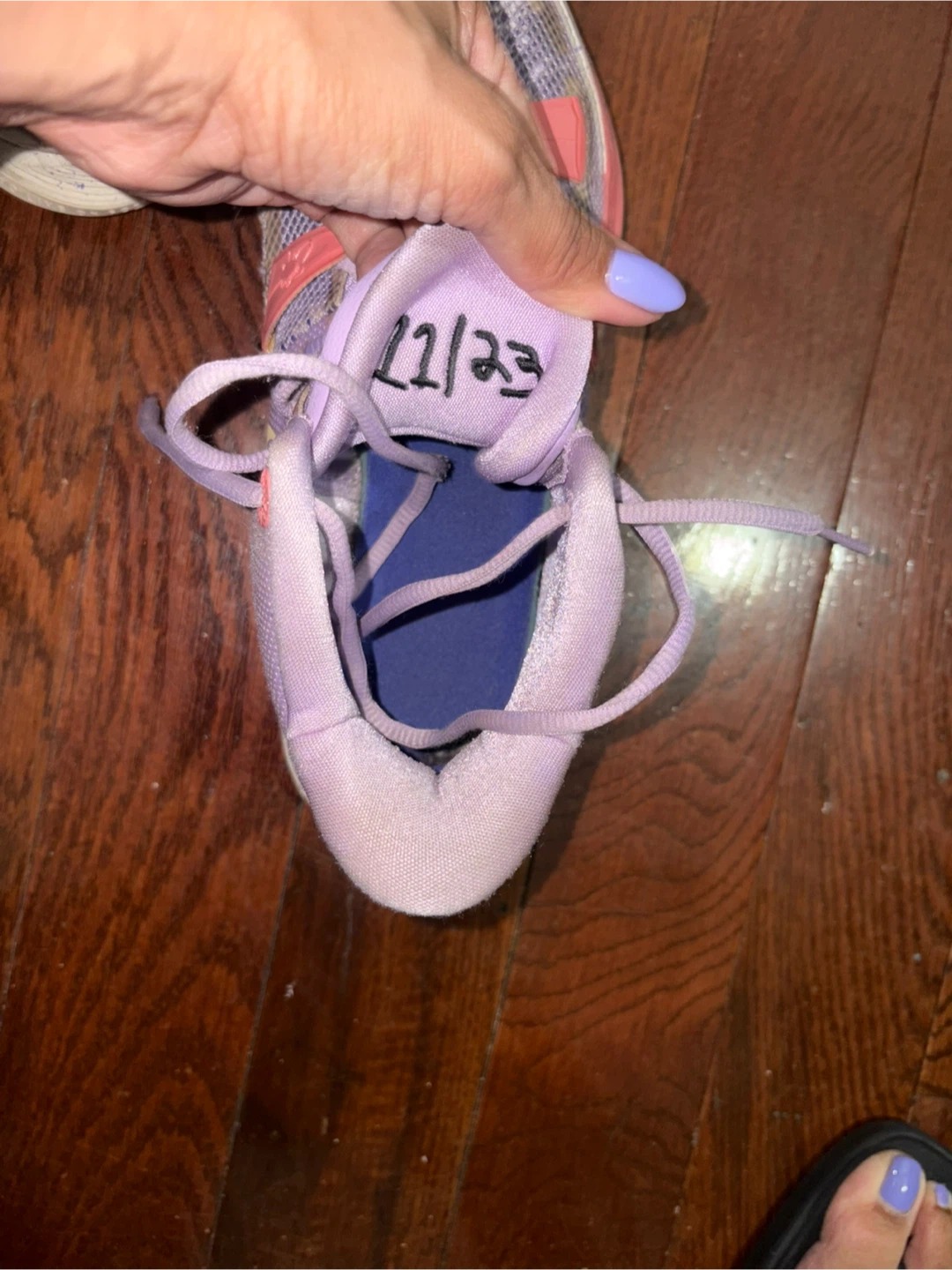 Nike Kyrie 7 "Sisterhood" Purple Pink Youth Shoes - photo 5