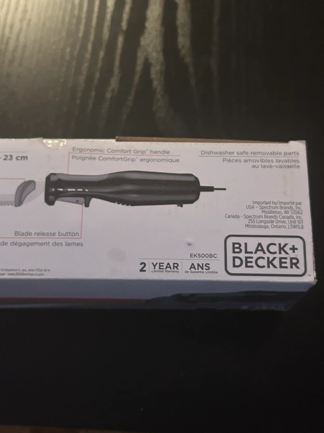 BLACK+DECKER ComfortGrip 9" Electric Knife - photo 4
