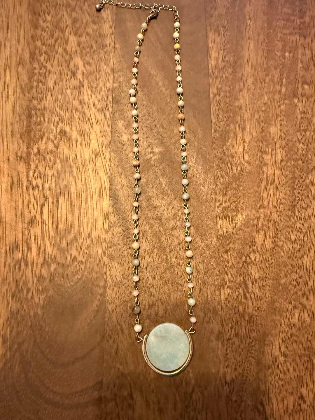Beaded Pendant Necklace