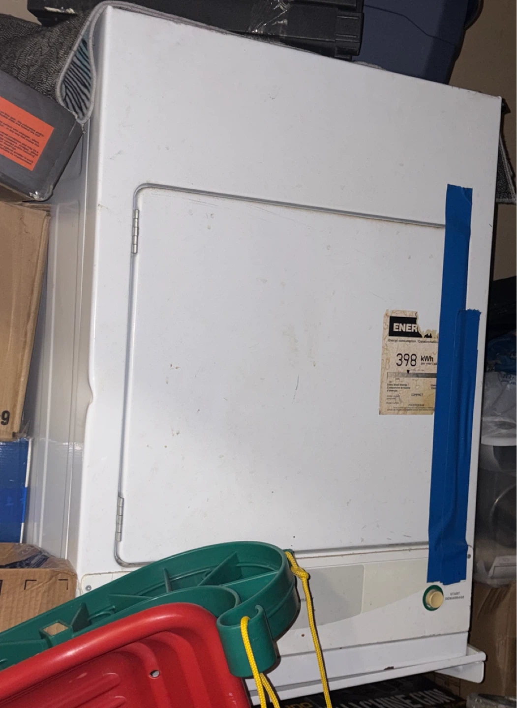 Washer and dryer