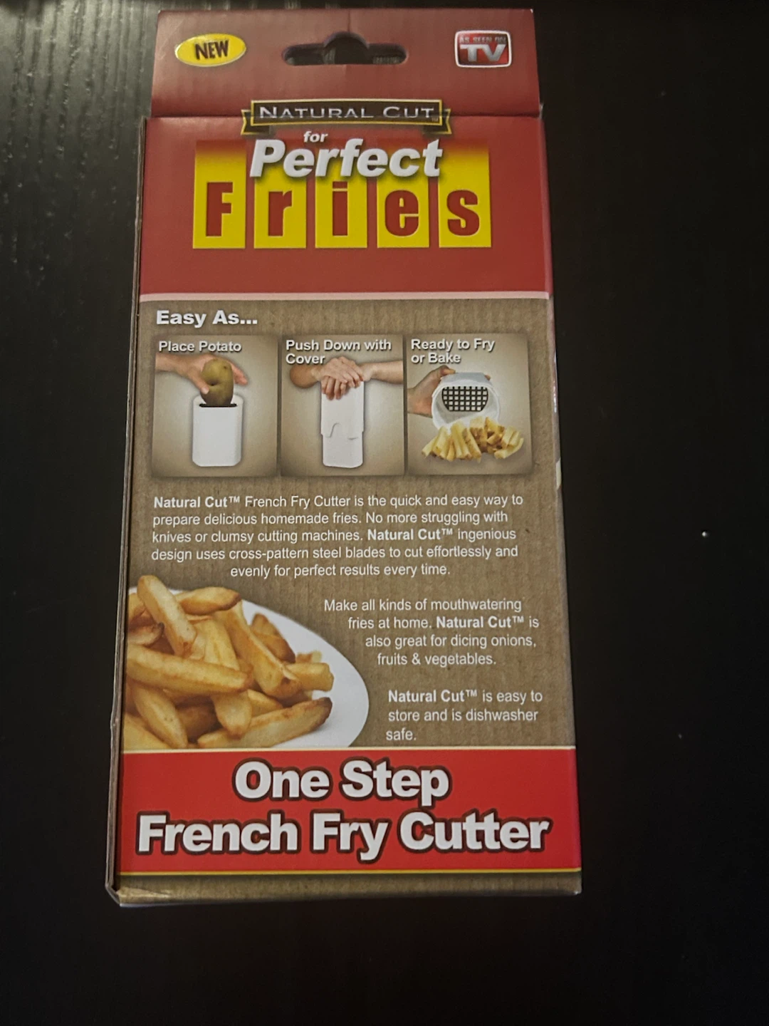 Natural Cut for Perfect Fries One Step French Fry Cutter - photo 4