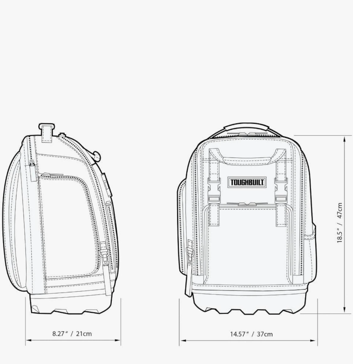 TOUGHBUILT Tool Backpack - photo 4