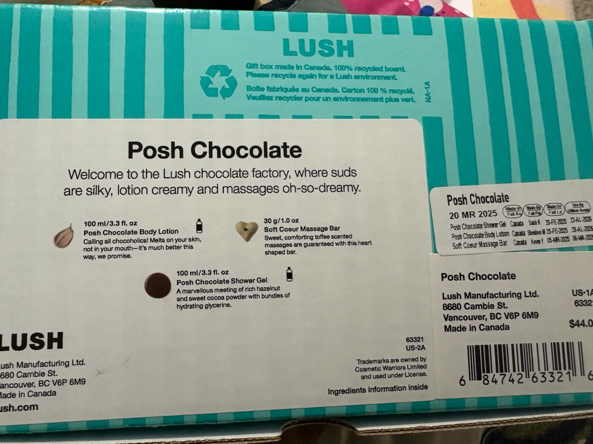 Lush Posh Chocolate Gift Set - photo 3