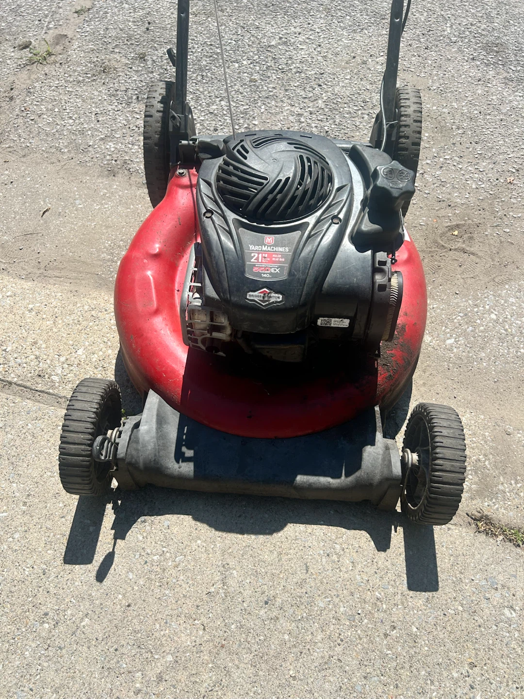 Yard Machines 21-Inch Self-Propelled Mower