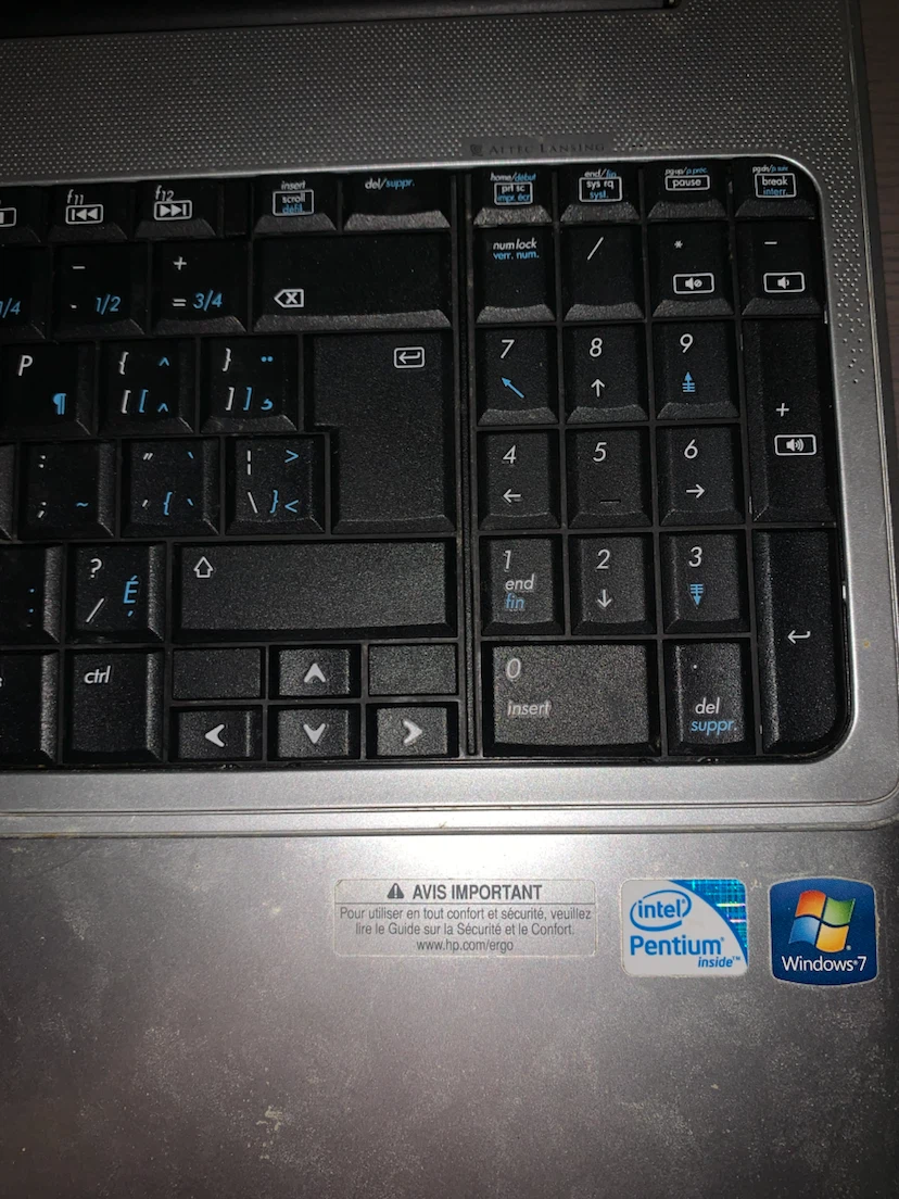 HP Laptop with Intel Pentium