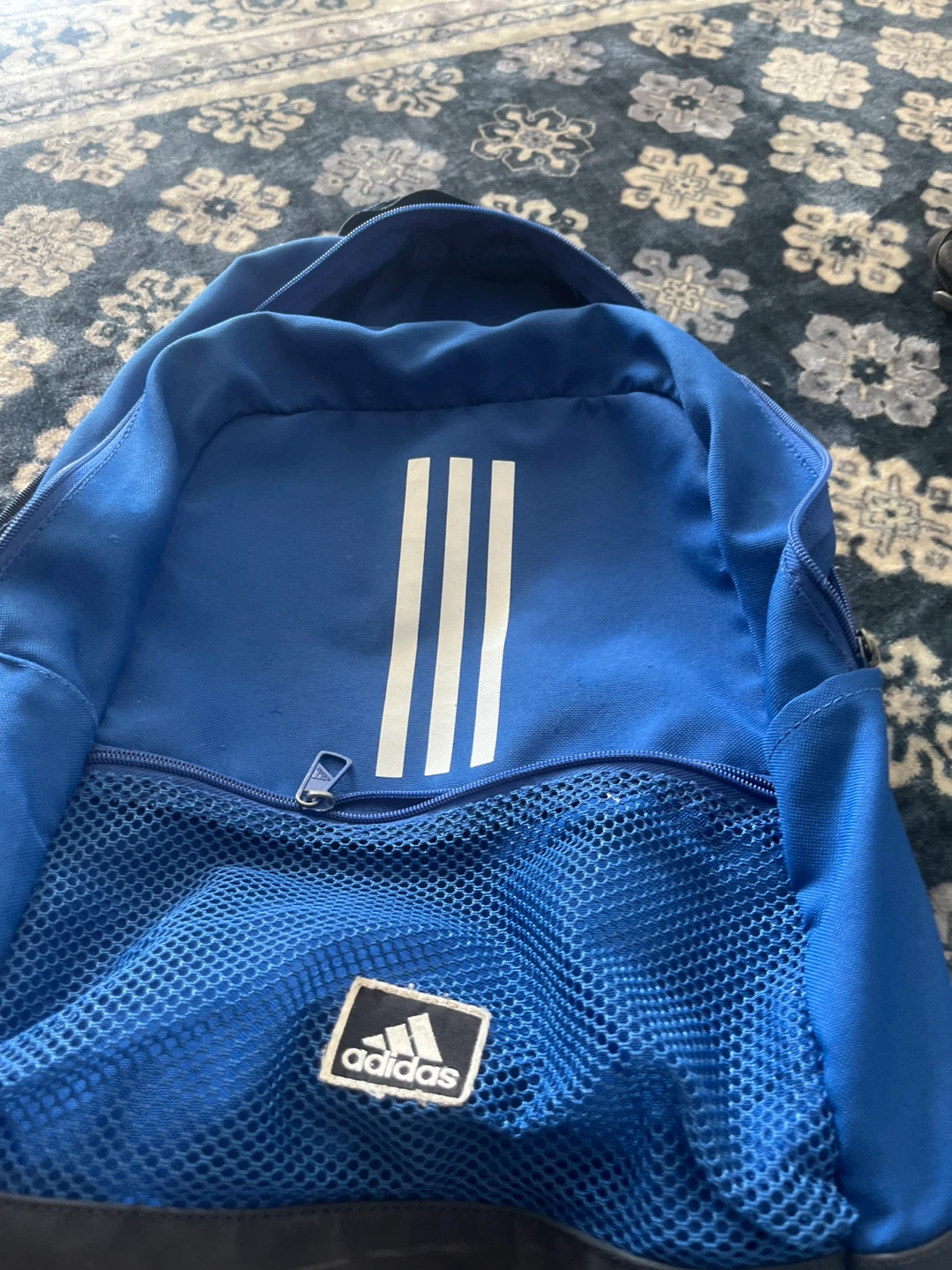 Blue Adidas Backpack