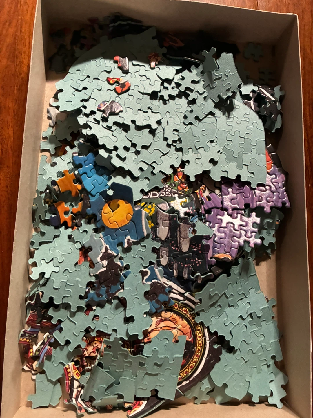 Halloween Puzzle 1000 Piece Schmid Butterfly Shaped  3 feet long - photo 2