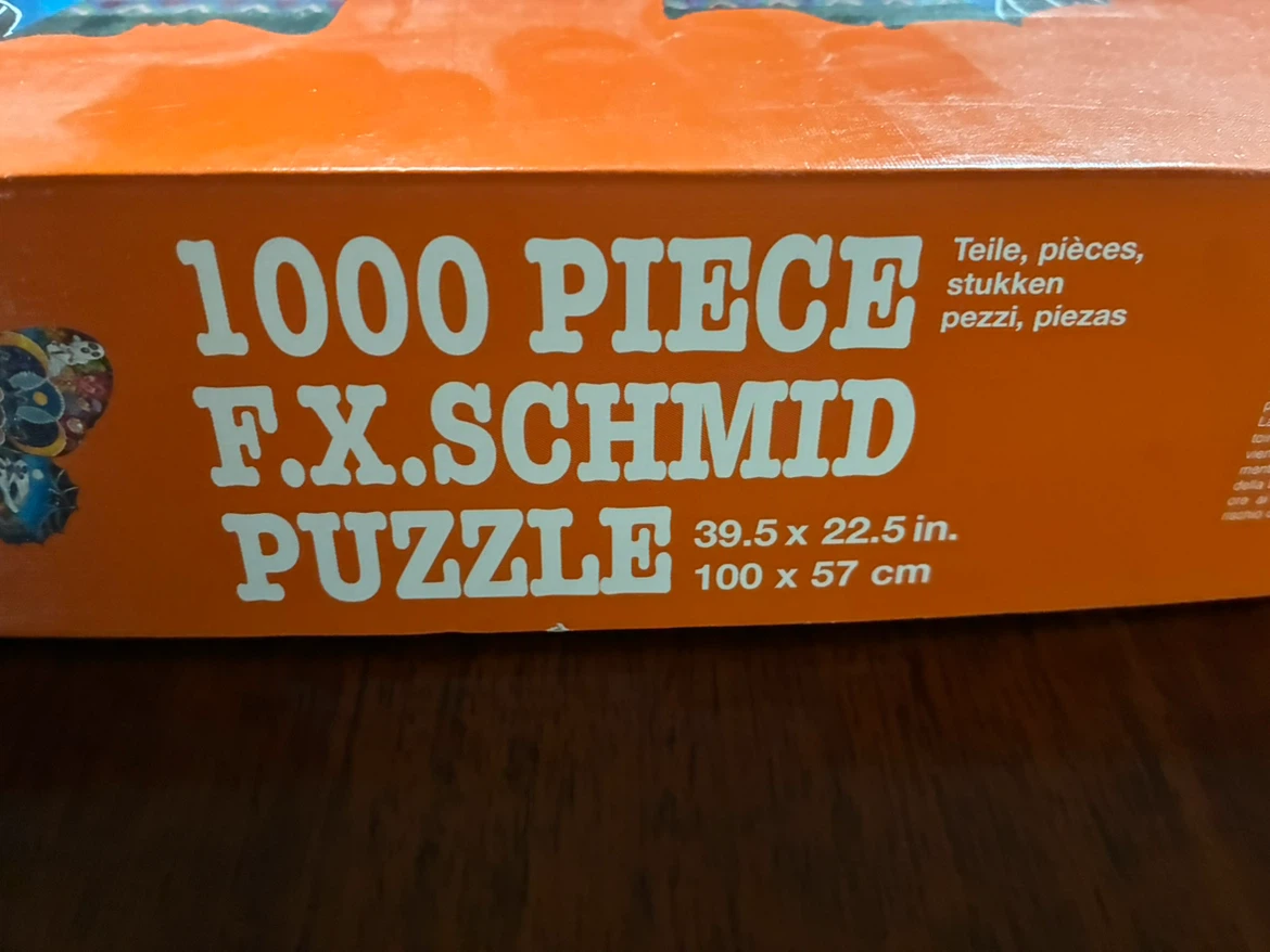 Halloween Puzzle 1000 Piece Schmid Butterfly Shaped  3 feet long - photo 4